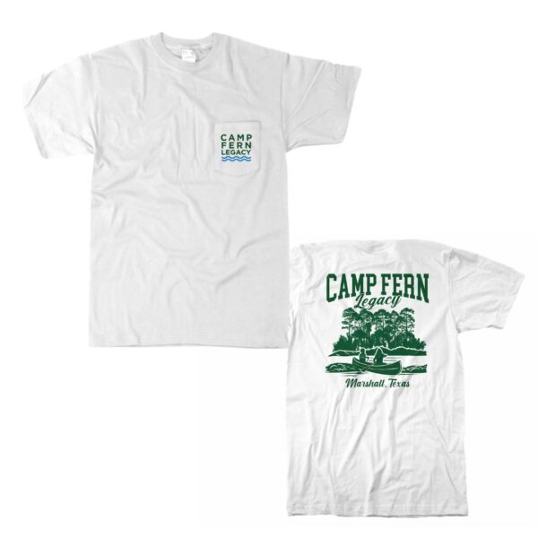 Vintage Canoe Pocket Tee – Camp Fern Legacy (Adult Sizes Only) - Image 2