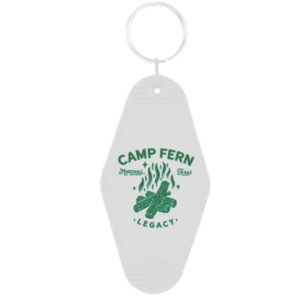Vintage Motel Keychain – Camp Fern Legacy